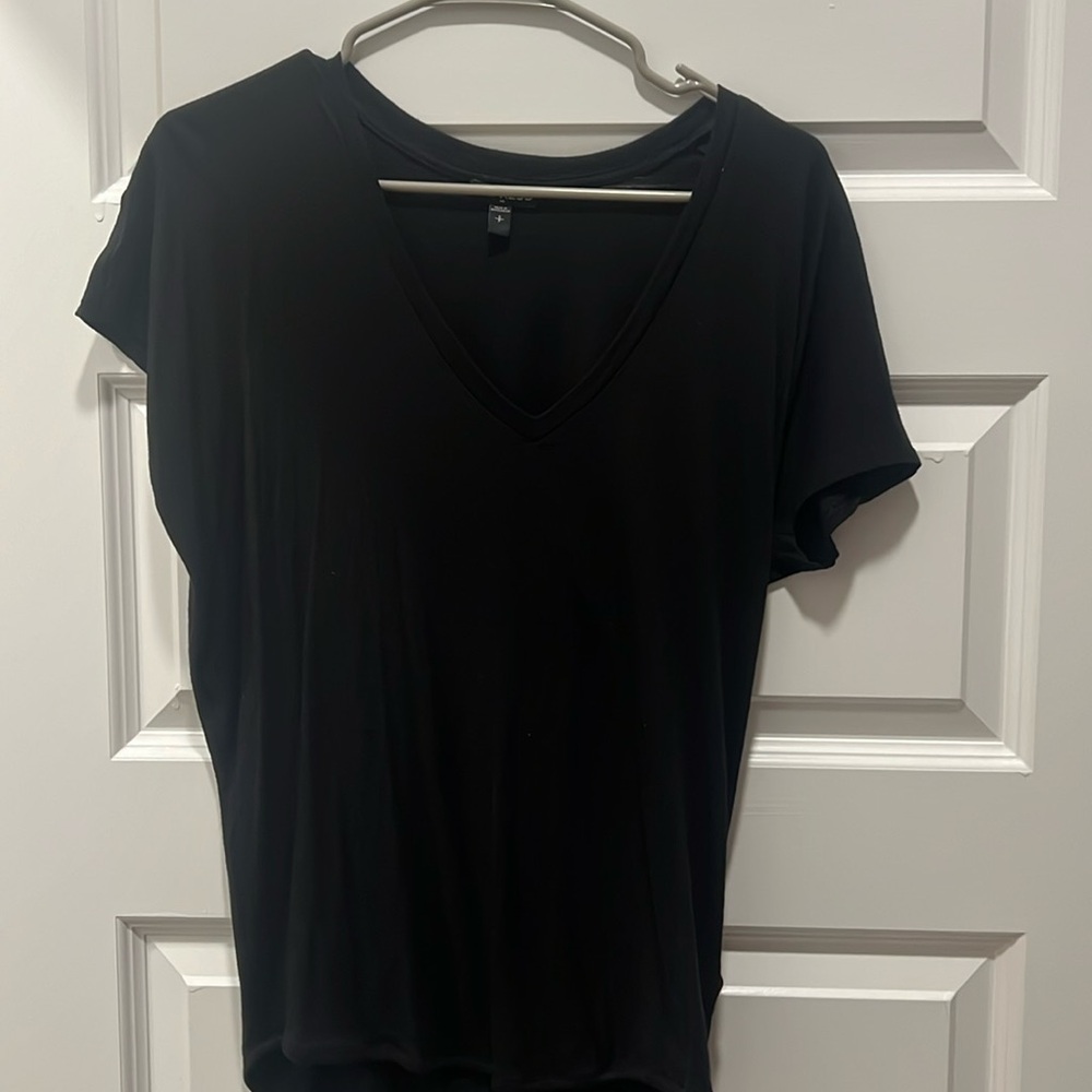 Express black v-neck